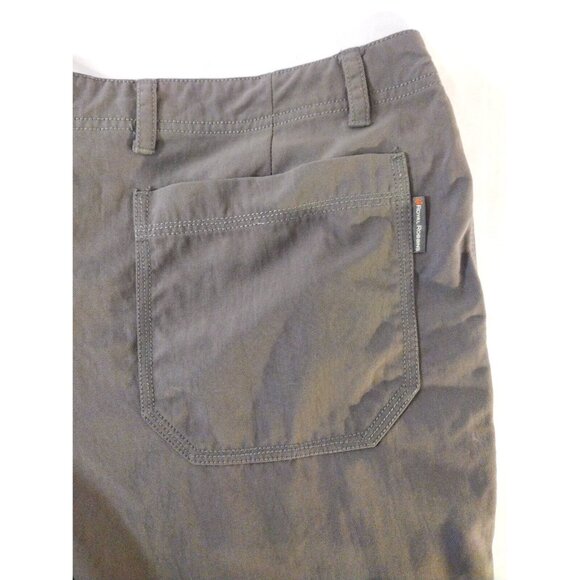 Royal Robbins Pants Men 36X32 Gray Cargo Chino Hiking Outdoor Nylon Zip Pocket - Picture 4 of 9